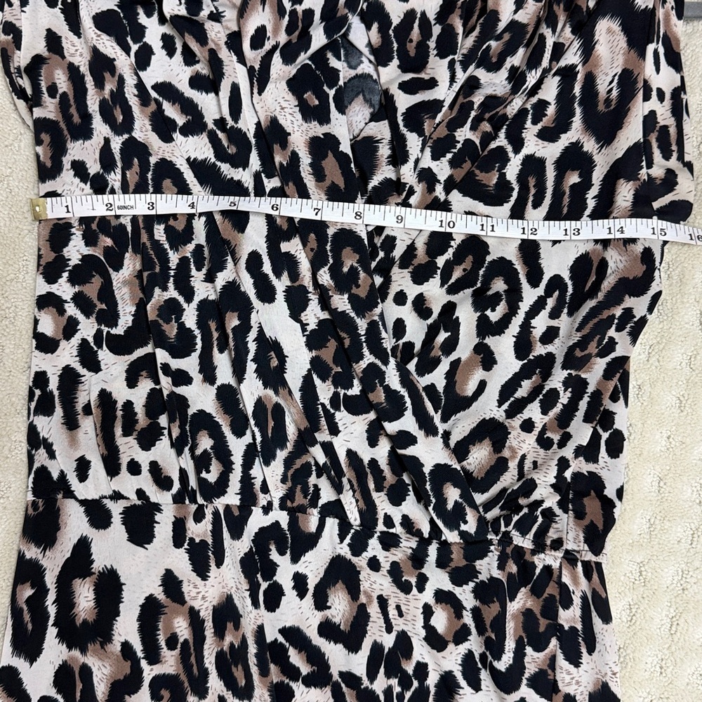 Femme Chic Leopard Print Dress, Size Medium - Picture 5 of 8